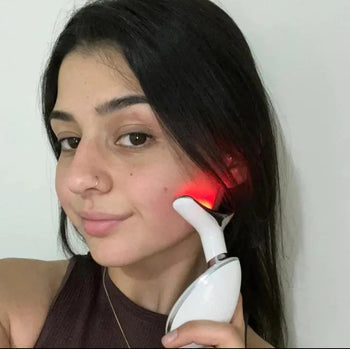 Sculpt & Shine Facial Device, 7-Color Microcurrent Massager