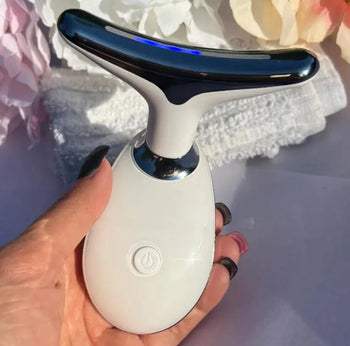 Sculpt & Shine Facial Device, 7-Color Microcurrent Massager